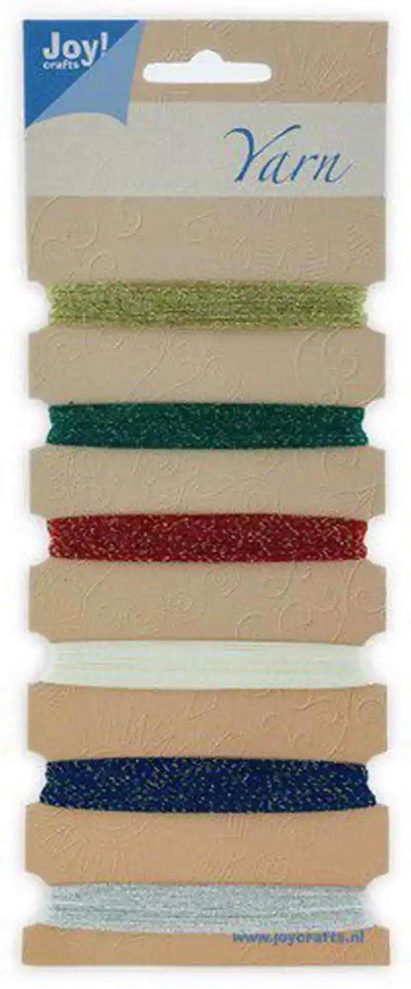 Joy Borduurgarenset basis kleuren kerst