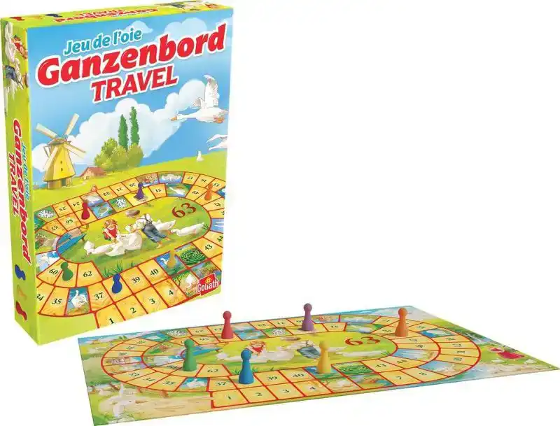Goliath Ganzenbord Travel – Bordspel