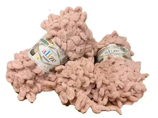 Puffy lusjes kussen Ibiza roze