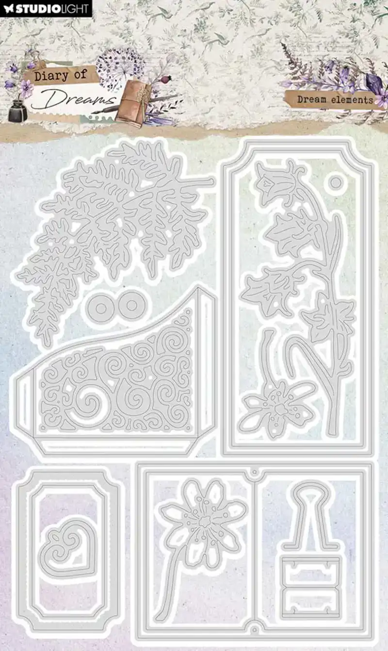 Diary of Dreams Cutting Die Dream Elements nr.978
