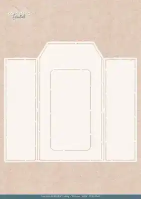 Stencil - Card Deco Essentials - Frosted Gold Label - A4