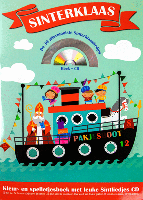 Sinterklaas Kleur- en Spelletjesboek