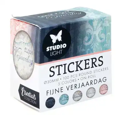 Stickers fijne verjaardag