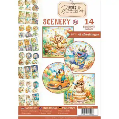 Push-Out Book Scenery 14