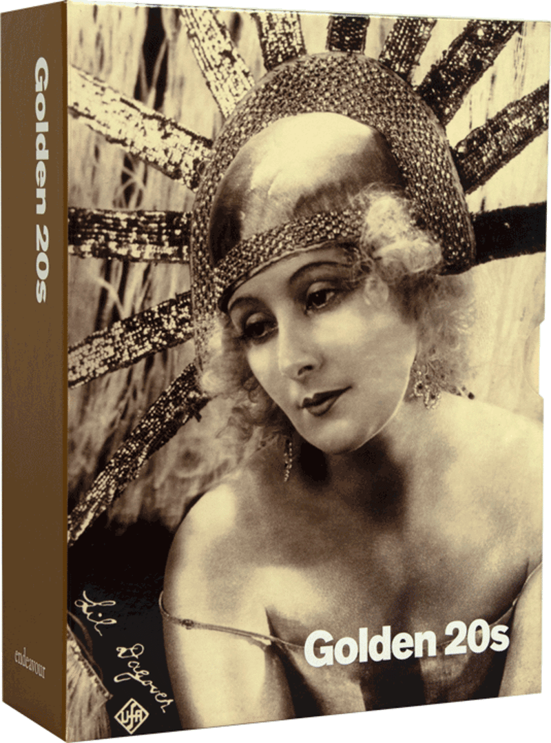 Photo greeting card collection golden 20s
