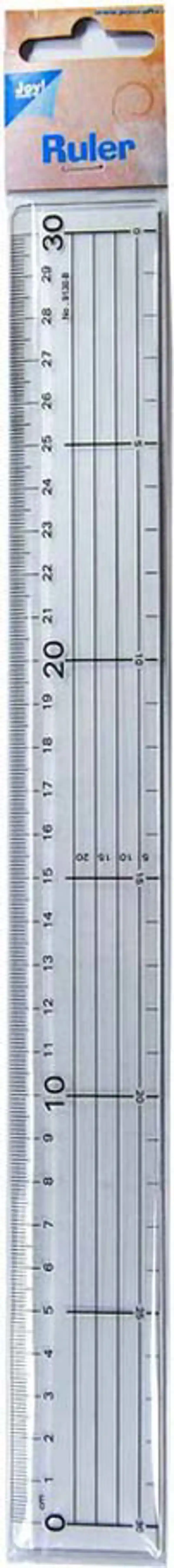 Joy liniaal met metalen strip 30cm