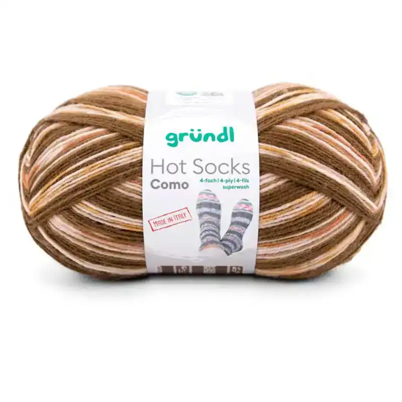 Hot socks como, 4-fach Bruin