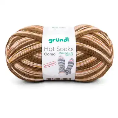 Hot socks como, 4-fach Bruin