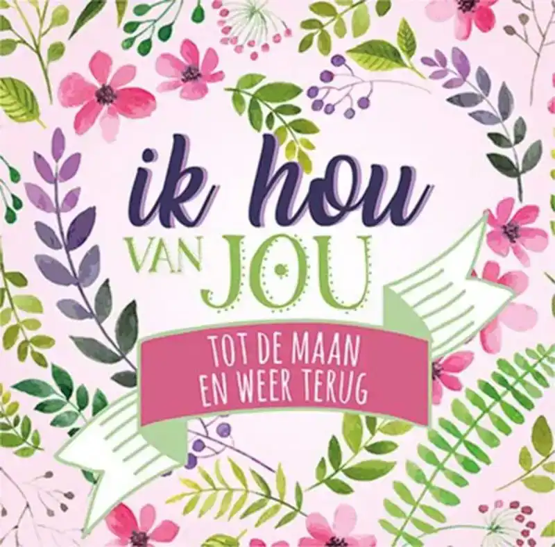 Cadeauboek ik hou van jou