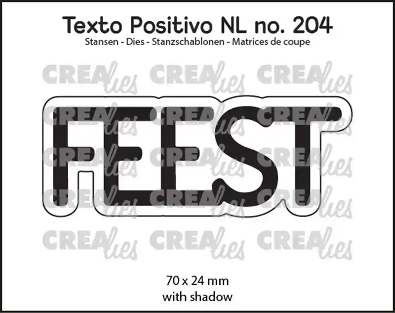 Crealies Feest