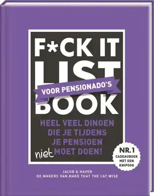 F*ck it list book voor pensionado's