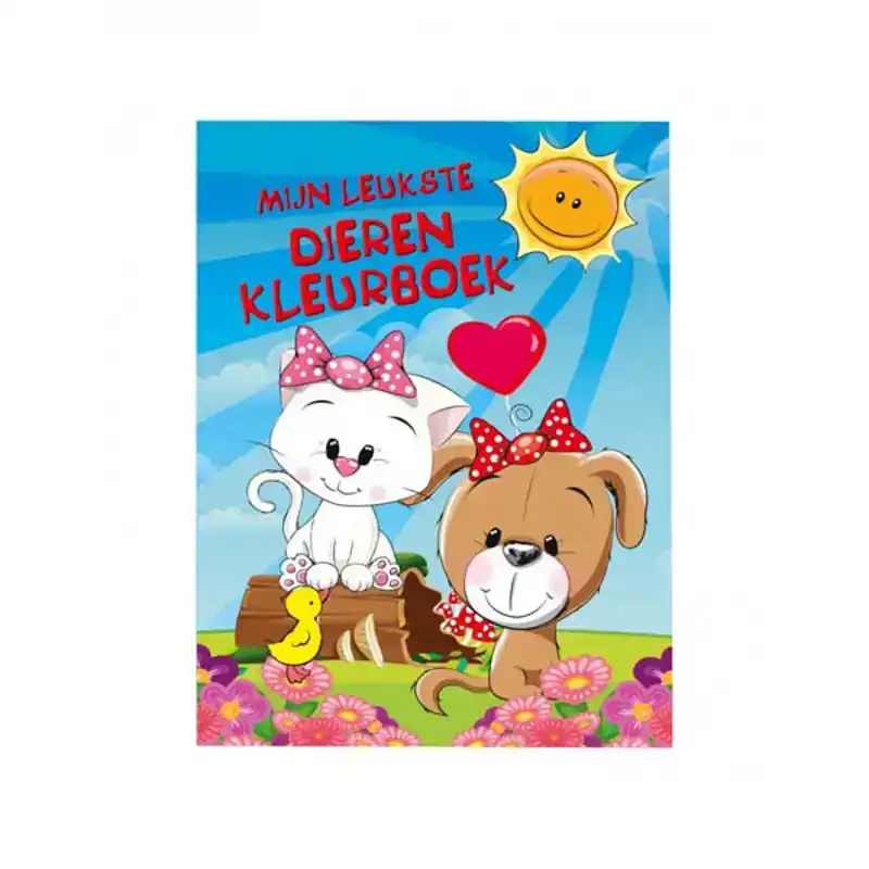 Mijn leukste dieren kleurboek
