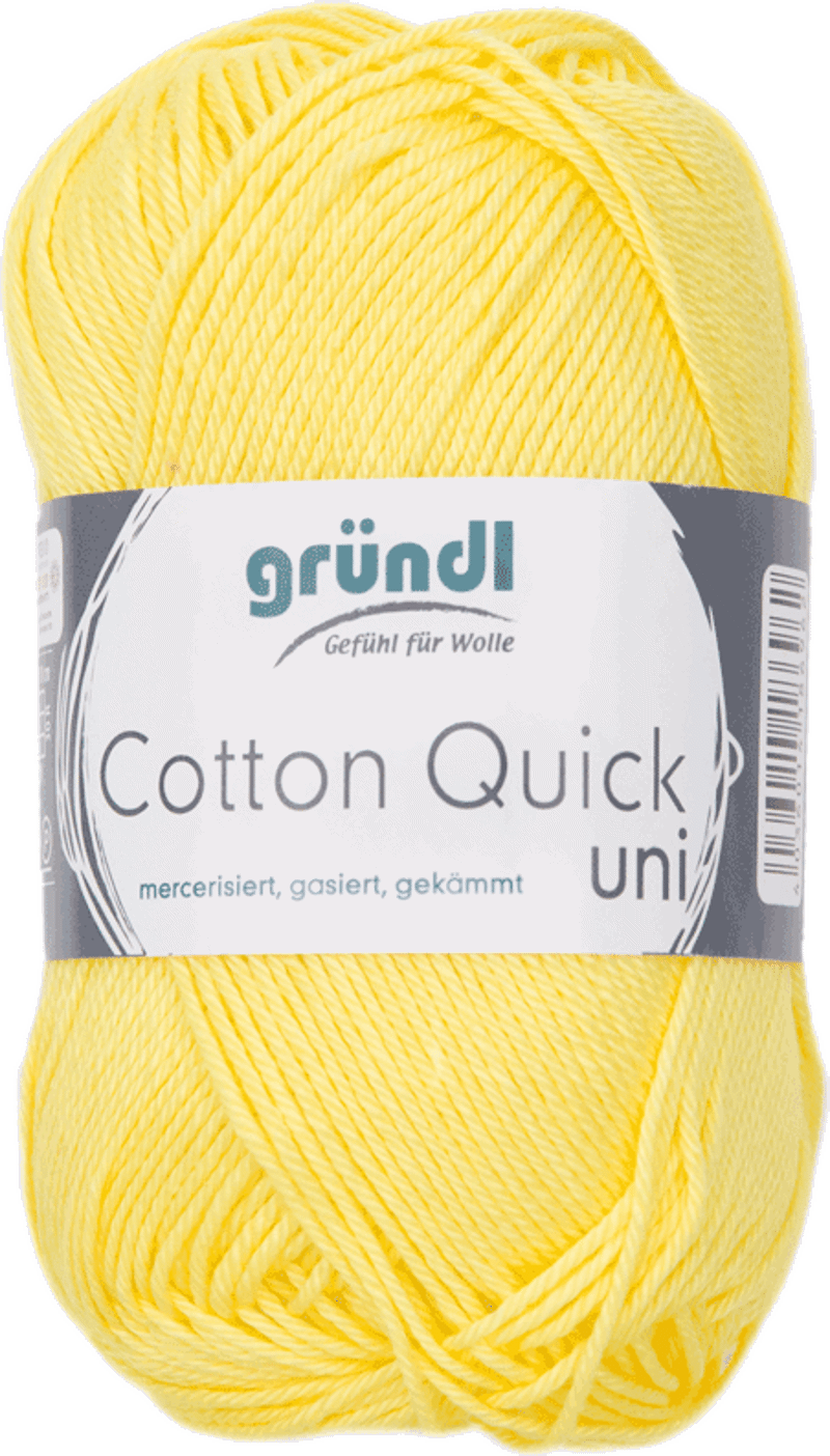Cotton Quick Uni 131 Geel 50gr