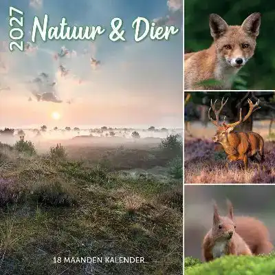 Kalender 2027: natuur & dier