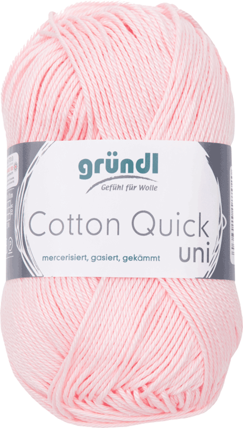 Cotton Quick Uni 133 Licht Roze 50gr