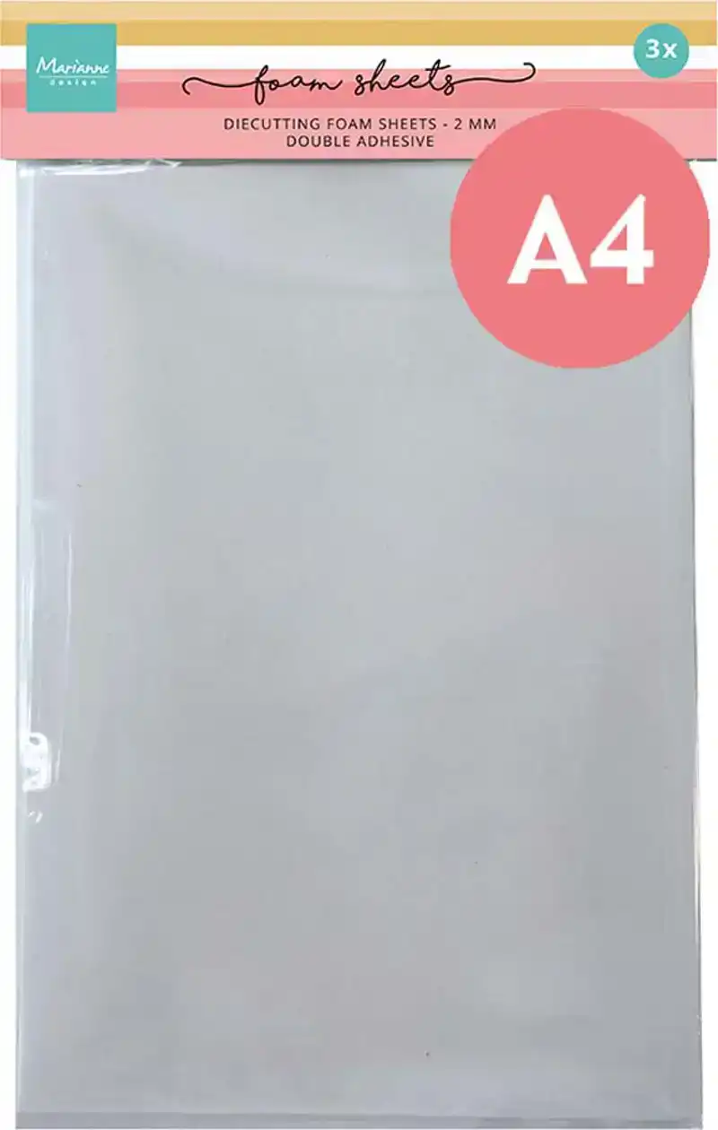 Marianne Design Foam sheets A4 wit 2mm