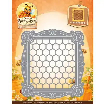 Snijmal Berries Beauties Sweet Honey Bees Honeycomb Frame