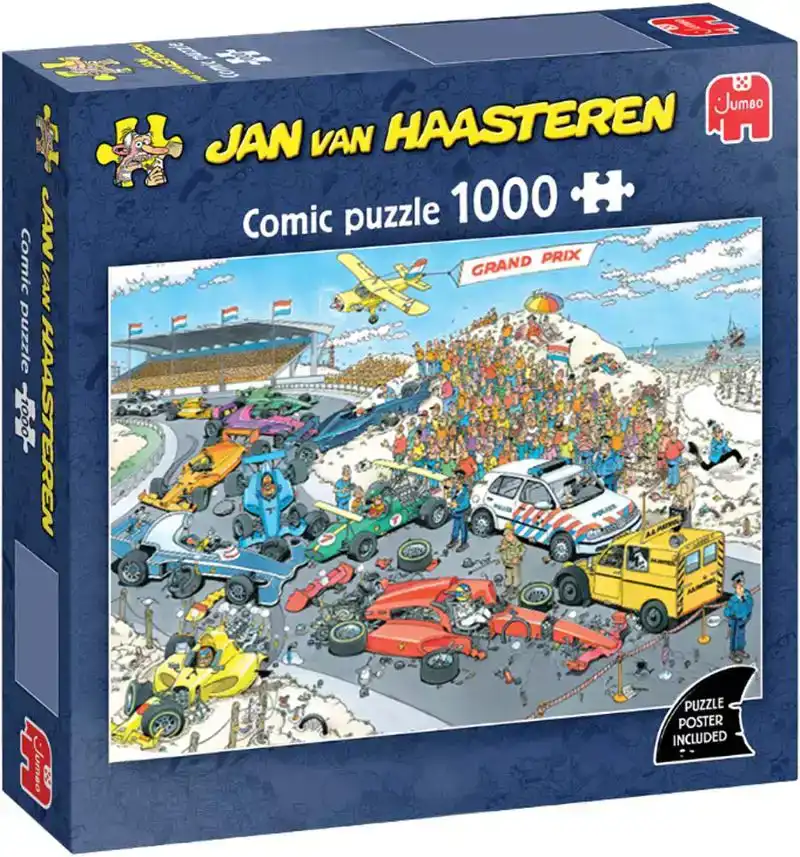 Legpuzzel Jan van Haasteren - Nog één Rondje Zandvoort 1000 stukjes