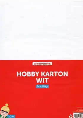 Emma's hobbykarton wit A4
