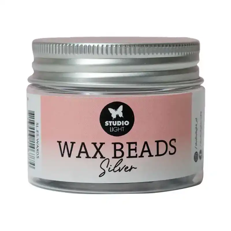 Studio Light Wax Beads Silver