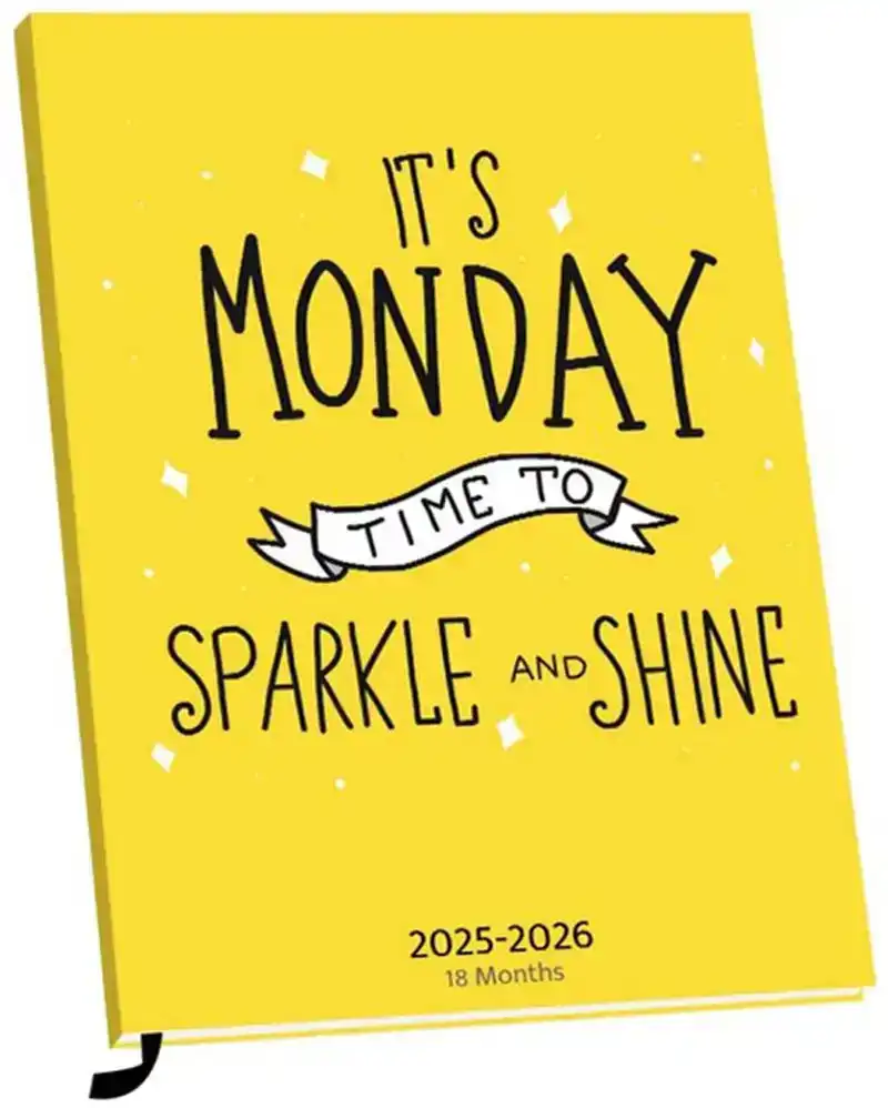 Agenda 2026 Monday sparkle shine 18mnd
