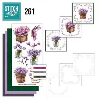 Stitch and Do 261 Berries Beeauties First Blossoms