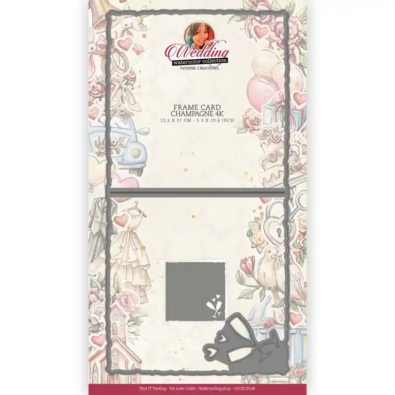 Snijmal Wedding Frame card 4K