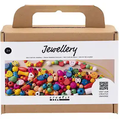 Creatieve Box Sieraden, ca. 564 stuk, vrolijke kleuren