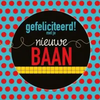 Cadeauboek Gefeliciteerd met je nieuwe baan