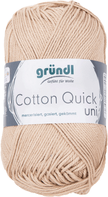 Cotton Quick Uni 139 Beige 50gr