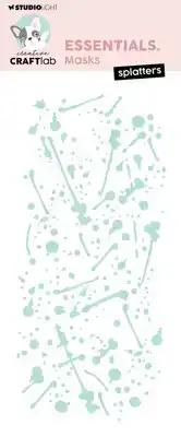 Creative Craftlab Essentials Splatters Masking Stencil