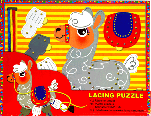Rijgveter puzzel diverse soorten