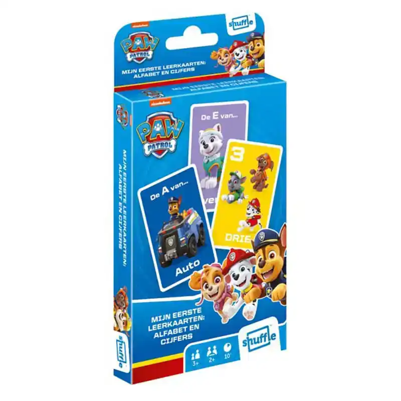 Paw Patrol mijn eerste leerkaarten alfabet