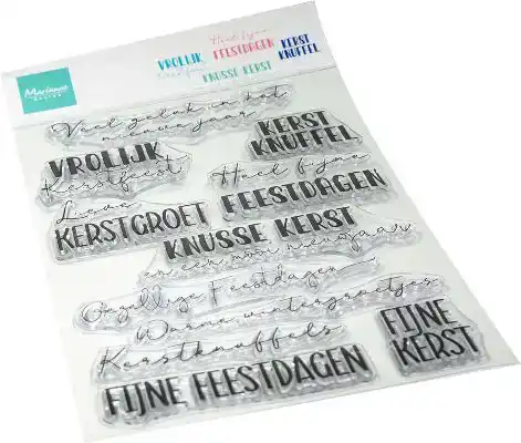 Marianne Design Stempel Lieve Kerst Groet