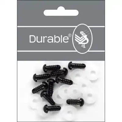 Durable veiligheidsoog 8 mm zwart