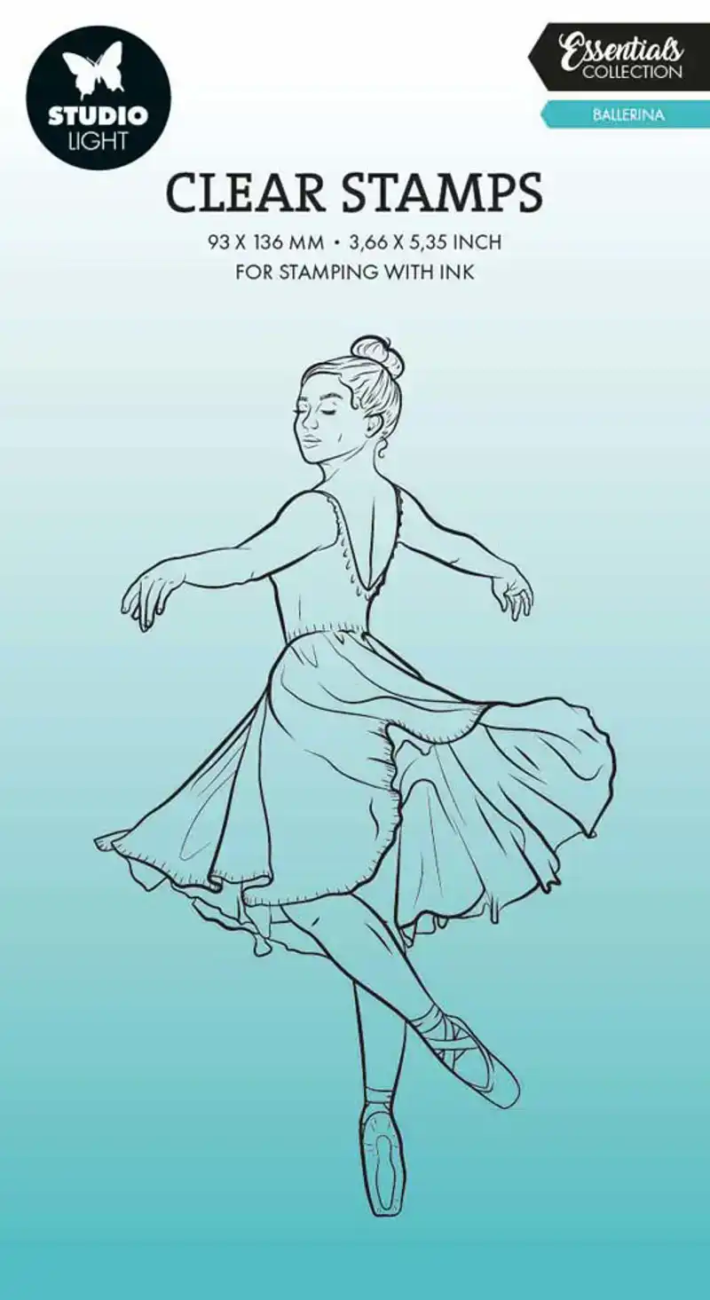 Studio Light clear stamp Ballerina