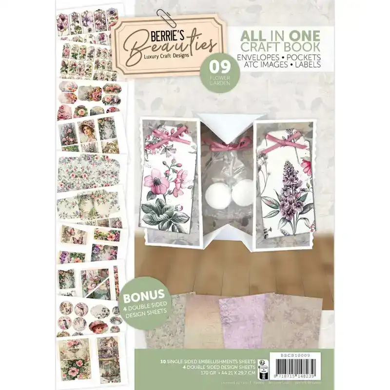 Berries Beauties - All-in-one Craft Book 9 - Flower Garden