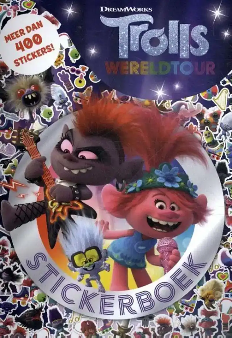 Trolls Wereldtour - Stickerboek