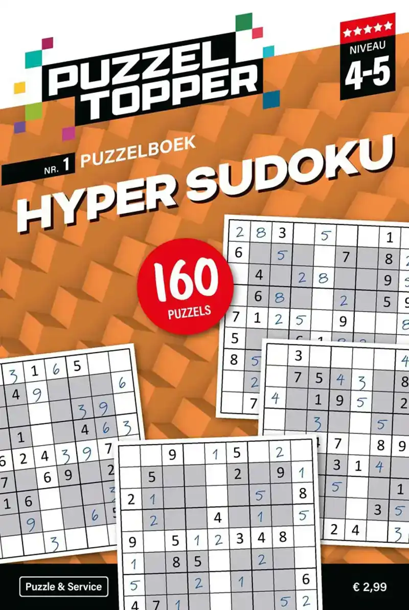 96 pag. Hyper Sudoku 4-5 stip nr1