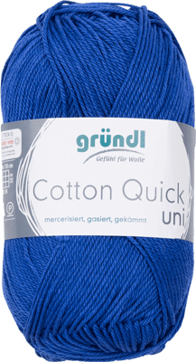 Cotton Quick Uni 135 Marine Blauw 50gr