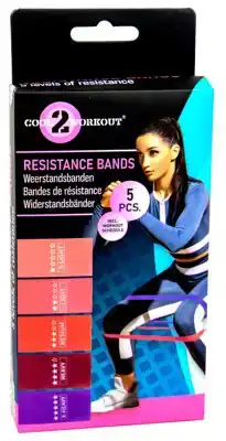 Weerstandbanden 5-delig Cool2Workout