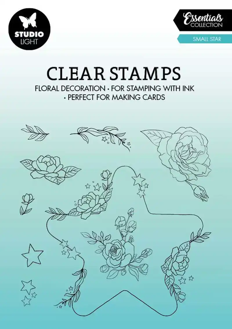 Studio Light Clear Stamp Small Star