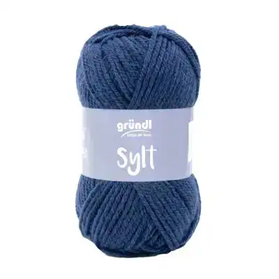 Sylt Blauw 07 100gr 80% acryl 20% wol