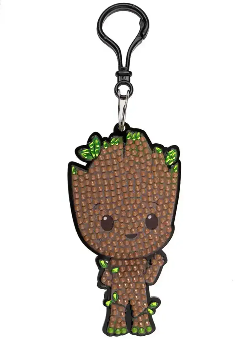 Crystal art backpack charm kit Groot