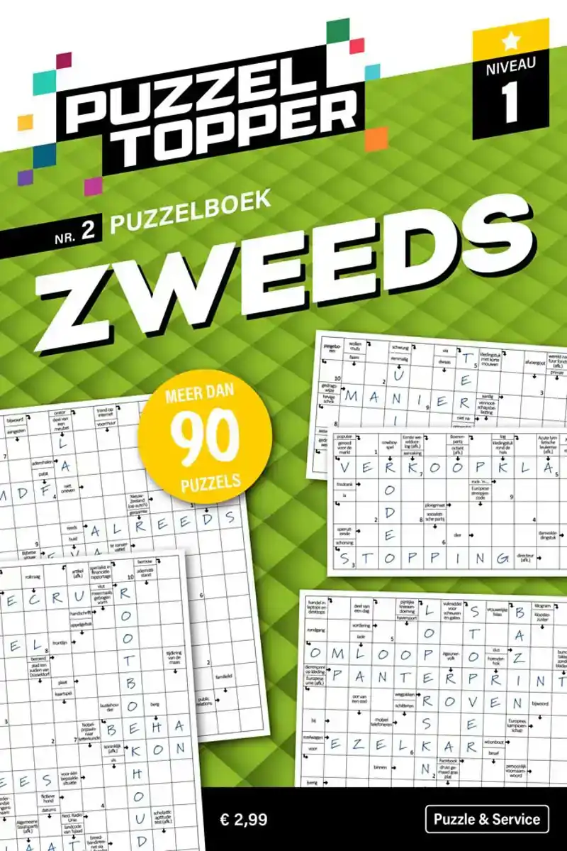 96 pag. Zweeds 1 stip nr.2 Puzzeltopper