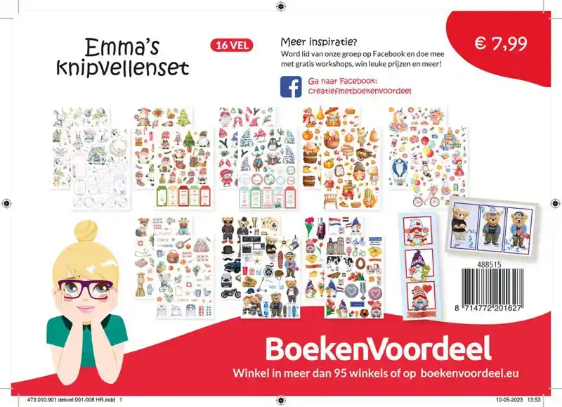 Emma's Knipvellenset 16vel