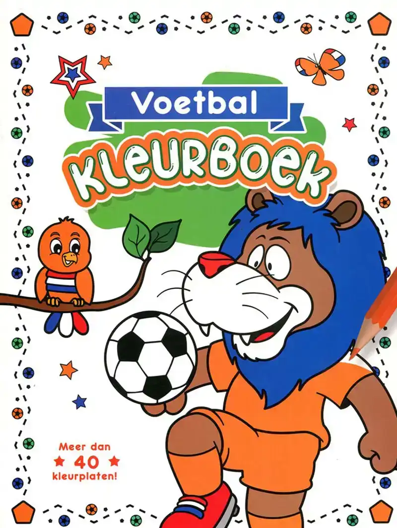 Voetbal kleurboek