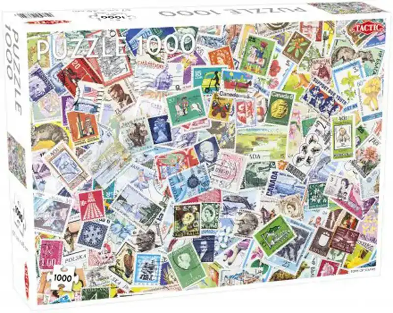 Legpuzzel TacTic Tons of stamps