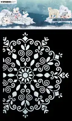 Studio Light Artic Winter Mask Icy Mandala