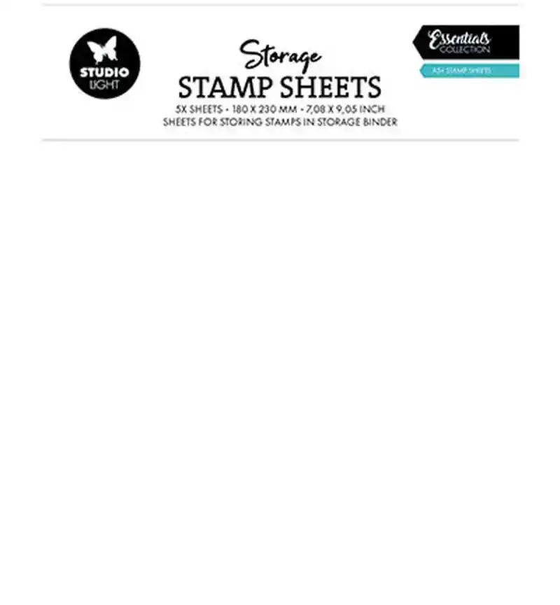 Studio Light storage stamp sheet A5 5st